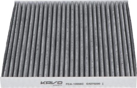 AMC Filter FCA-10056C - Фільтр, повітря у внутрішній простір autocars.com.ua