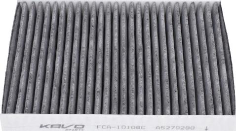 AMC Filter FCA-10108C - Фільтр, повітря у внутрішній простір autocars.com.ua