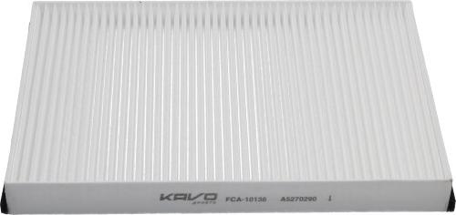 AMC Filter FCA-10136 - Фільтр, повітря у внутрішній простір autocars.com.ua