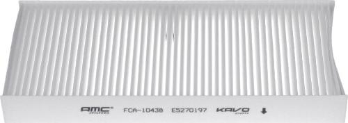 AMC Filter FCA-10438 - Фільтр, повітря у внутрішній простір autocars.com.ua