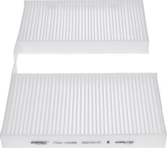 AMC Filter FCA-10488 - Фільтр, повітря у внутрішній простір autocars.com.ua