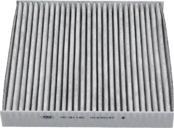 AMC Filter HC-8114C - Фільтр, повітря у внутрішній простір autocars.com.ua