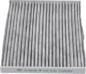 AMC Filter HC-8216C - Фільтр, повітря у внутрішній простір autocars.com.ua