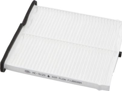AMC Filter MC-5123 - Фільтр, повітря у внутрішній простір autocars.com.ua