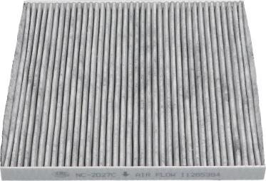 AMC Filter NC-2027C - Фільтр, повітря у внутрішній простір autocars.com.ua