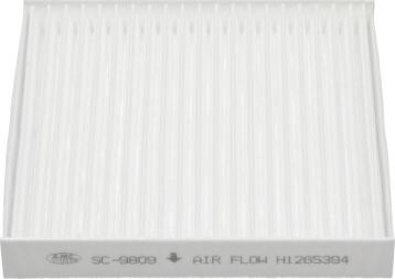 AMC Filter SC-9809 - Фильтр воздуха в салоне avtokuzovplus.com.ua