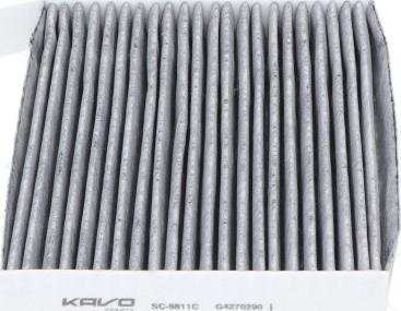 AMC Filter SC-9811C - Фільтр, повітря у внутрішній простір autocars.com.ua