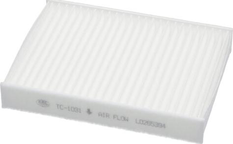 AMC Filter TC-1031 - Фільтр, повітря у внутрішній простір autocars.com.ua