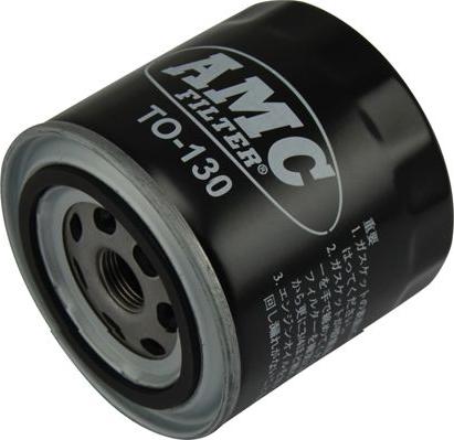 AMC Filter TO-130 - Масляний фільтр autocars.com.ua