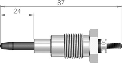 A-N PARTS 090 301 - Свеча накаливания autodnr.net