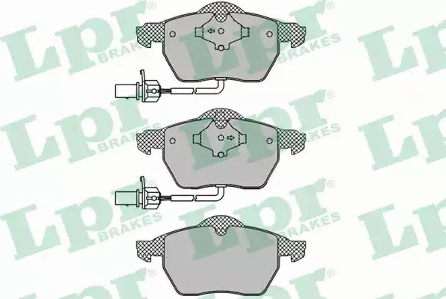 AP 05P1119 - Тормозные колодки, дисковые, комплект autodnr.net