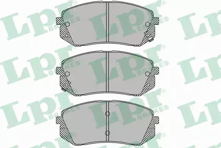 AP 05P1415 - Гальмівні колодки, дискові гальма autocars.com.ua