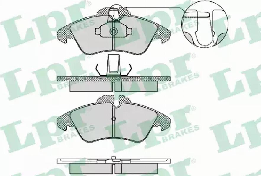 AP 05P1469 - Тормозные колодки, дисковые, комплект autodnr.net