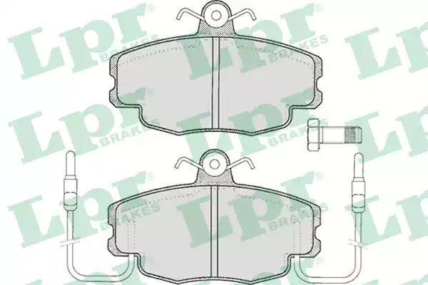 AP 05P220 - Тормозные колодки, дисковые, комплект avtokuzovplus.com.ua