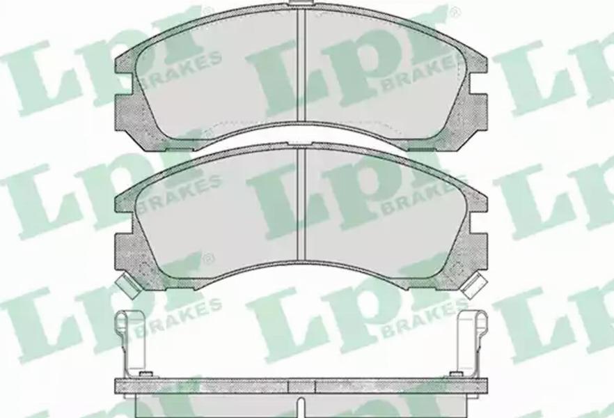 AP 05P578 - Гальмівні колодки, дискові гальма autocars.com.ua