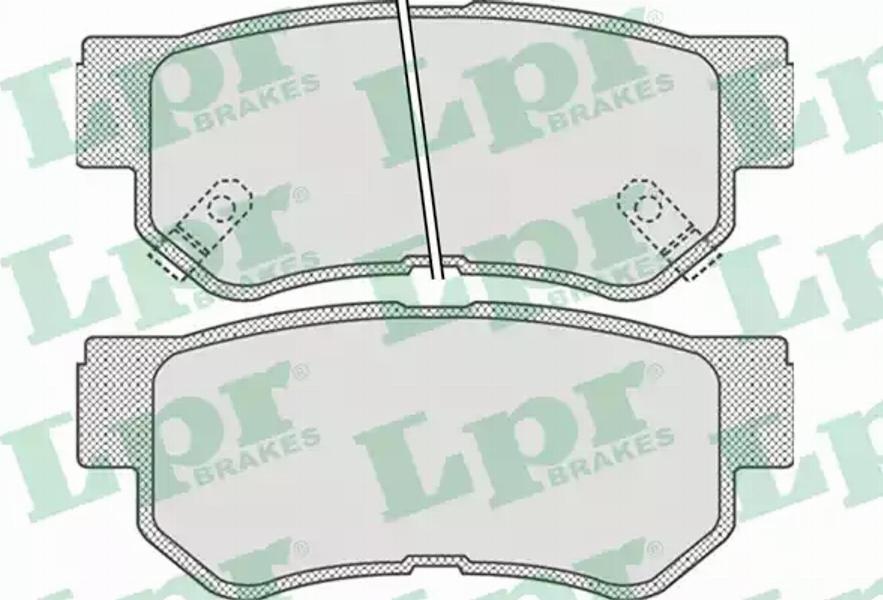 AP 05P848 - Тормозные колодки, дисковые, комплект autodnr.net