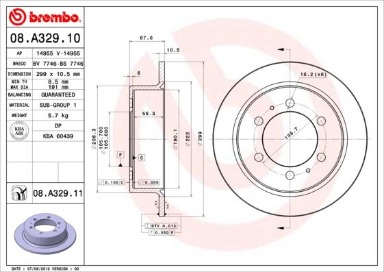 AP 14955 - Тормозной диск autodnr.net