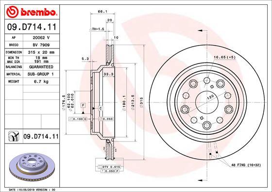 AP 20062 V - Гальмівний диск autocars.com.ua