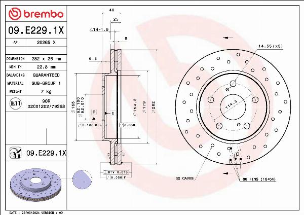 AP 20265 X - Гальмівний диск autocars.com.ua