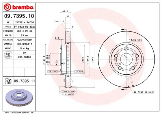 AP 24736 - Тормозной диск autodnr.net