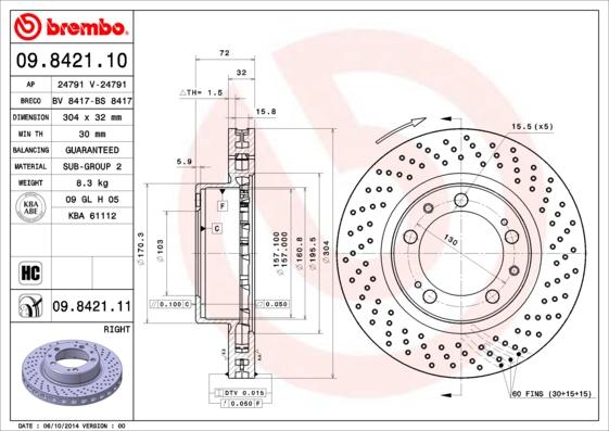 AP 24791 - Тормозной диск autodnr.net