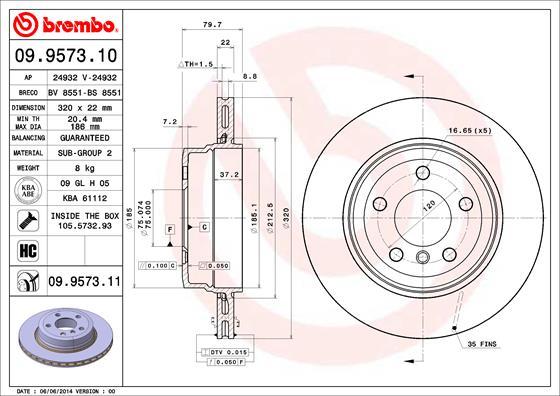 AP 24932 V - Тормозной диск avtokuzovplus.com.ua