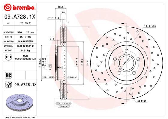 AP 25185 X - Тормозной диск autodnr.net