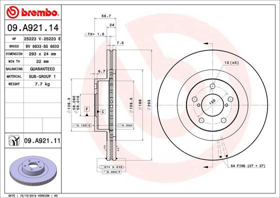 AP 25223 E - Тормозной диск autodnr.net