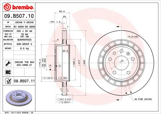 AP 25346 - Гальмівний диск autocars.com.ua