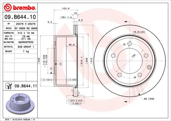 AP 25378 - Тормозной диск autodnr.net