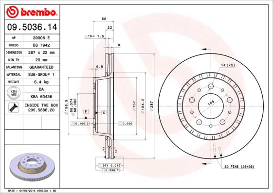 AP 29008 E - Тормозной диск autodnr.net