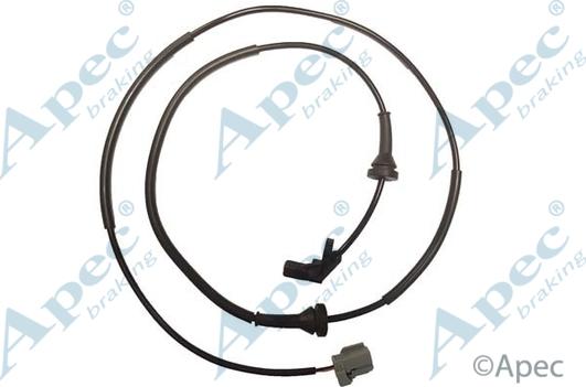 APEC ABS1187 - Датчик ABS, частота обертання колеса autocars.com.ua