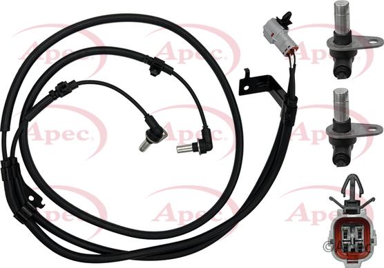 APEC ABS1724 - Датчик ABS, частота обертання колеса autocars.com.ua