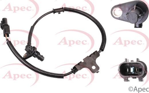 APEC ABS1733 - Датчик ABS, частота обертання колеса autocars.com.ua