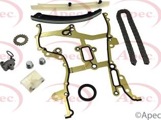 APEC ACK4007 - Комплект ланцюга приводу распредвала autocars.com.ua