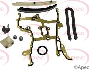 APEC ACK4019 - Комплект ланцюга приводу распредвала autocars.com.ua