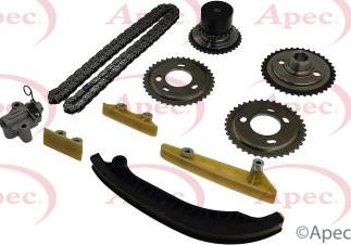 APEC ACK4024 - Комплект ланцюга приводу распредвала autocars.com.ua