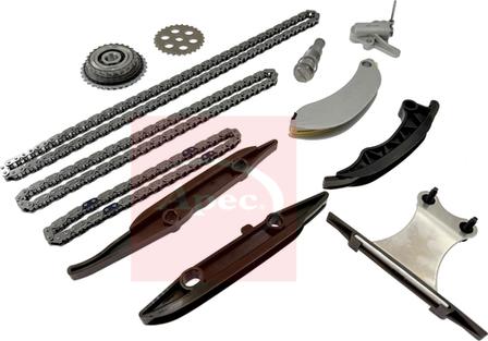 APEC ACK4207 - Комплект ланцюга приводу распредвала autocars.com.ua