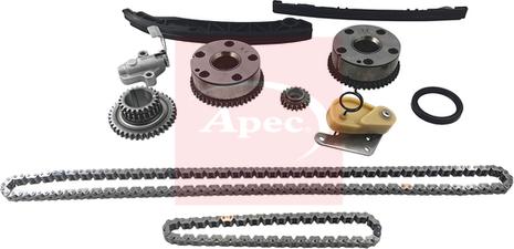 APEC ACK4208 - Комплект ланцюга приводу распредвала autocars.com.ua