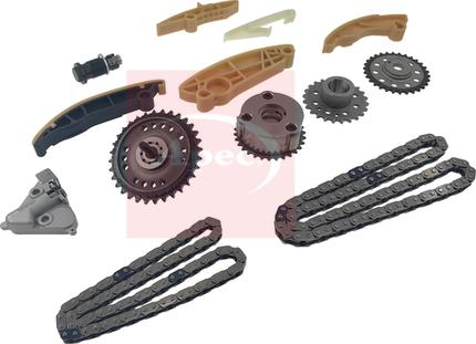 APEC ACK4223 - Комплект ланцюга приводу распредвала autocars.com.ua