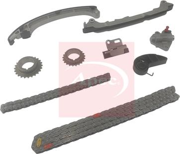 APEC ACK4227 - Комплект ланцюга приводу распредвала autocars.com.ua