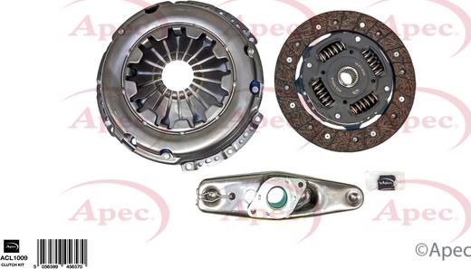 APEC ACL1009 - Комплект зчеплення autocars.com.ua