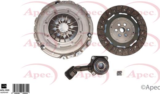 APEC ACL1035 - Комплект зчеплення autocars.com.ua
