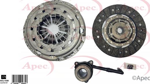 APEC ACL1038 - Комплект зчеплення autocars.com.ua