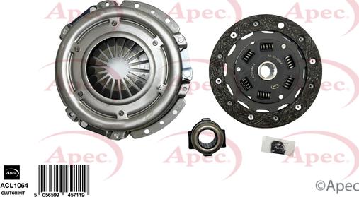 APEC ACL1064 - Комплект зчеплення autocars.com.ua