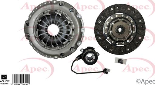 APEC ACL1067 - Комплект зчеплення autocars.com.ua