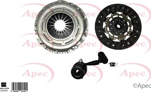APEC ACL1074 - Комплект зчеплення autocars.com.ua