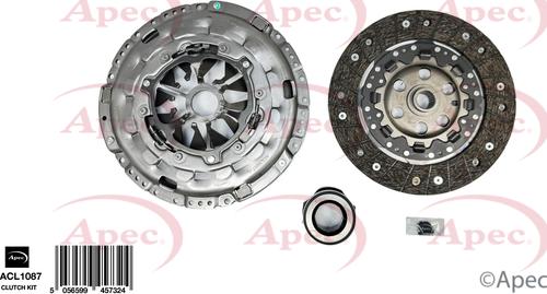 APEC ACL1087 - Комплект зчеплення autocars.com.ua