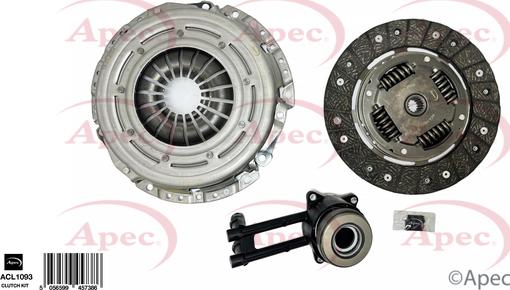 APEC ACL1093 - Комплект зчеплення autocars.com.ua