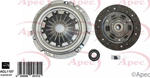 APEC ACL1107 - Комплект зчеплення autocars.com.ua